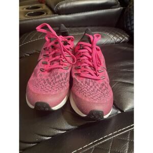 NEW!! Nike Kid's Air Zoom Pegasus 36 GS Pink Blast/Black-Vast Grey Shoes size 7Y